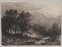 KG 14130
          <br/>
          Alpenlandschap
          <br/>
          <em>Calame, Alexandre (1810 - 1864)</em>
